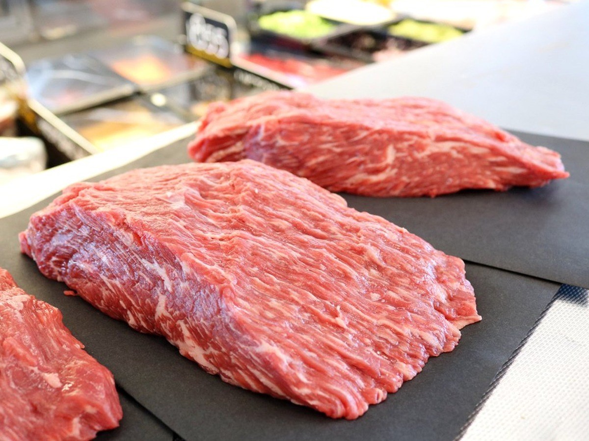 Bavette de bœuf, nature ou marinée