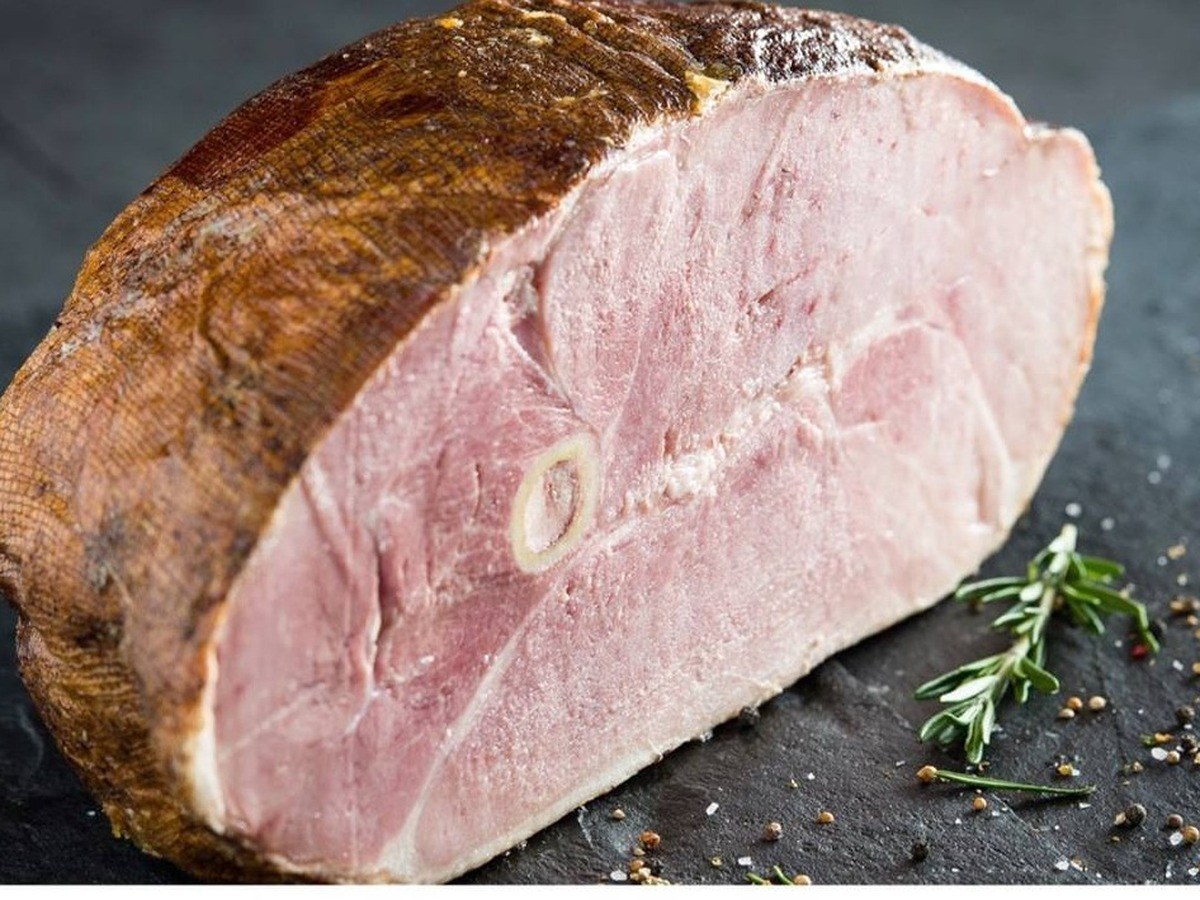 Jambon fesse fumée avec os