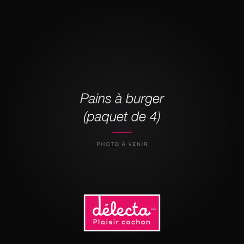 Pains à burger (paquet de 4)