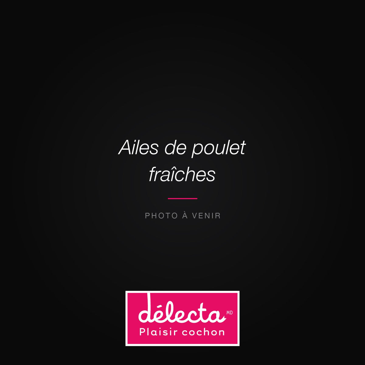 Ailes de poulet fraîches