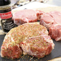 Côtelettes de porc avec os, filet
