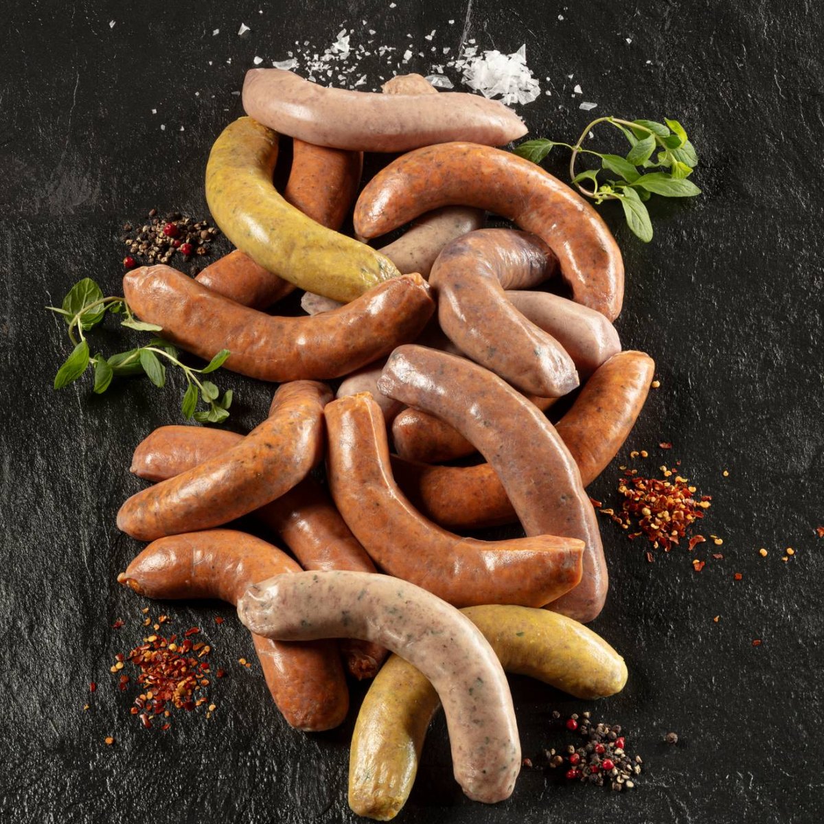 Brochettes de saucisses
