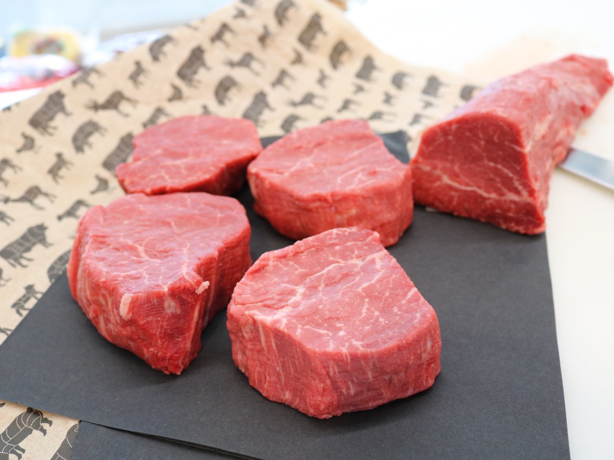 Bifteck de filet mignon