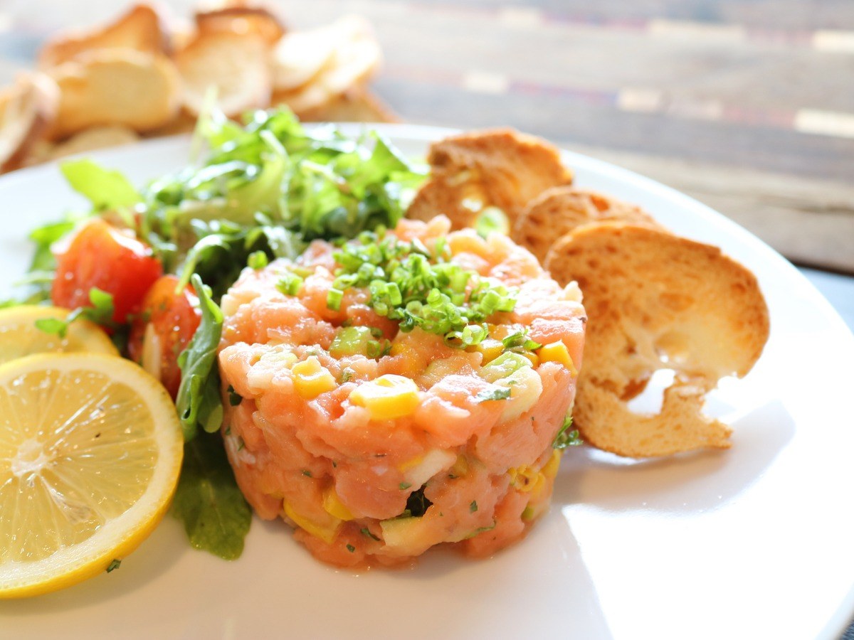 Tartare de saumon
