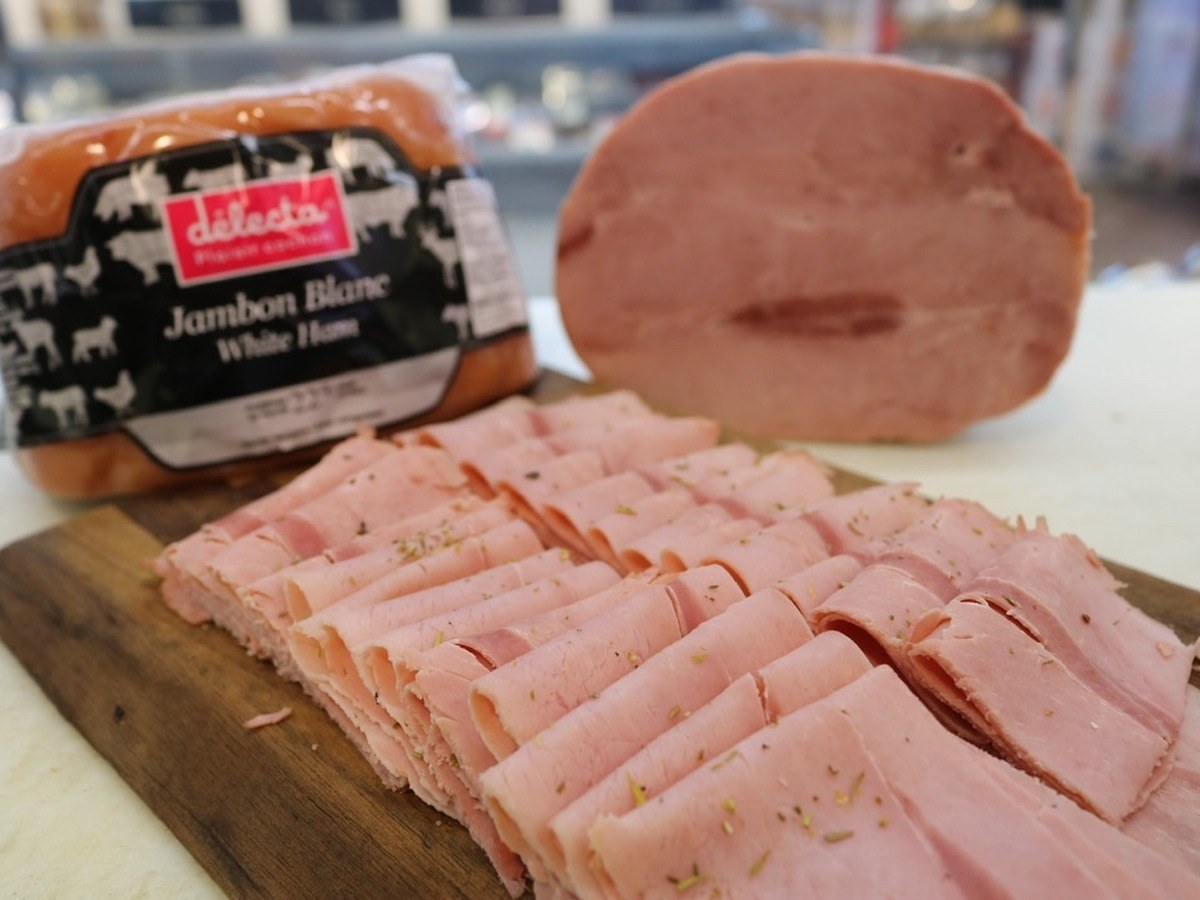 Jambon blanc tranché Délecta
